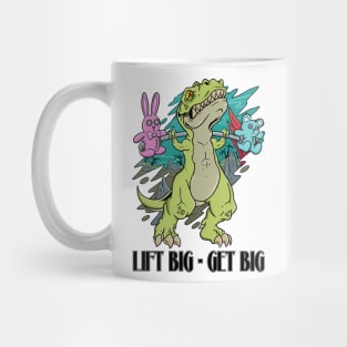 Gym Dinosaur: Embrace the Roar, Lift Big, and Watch Yourself Get Big Mug